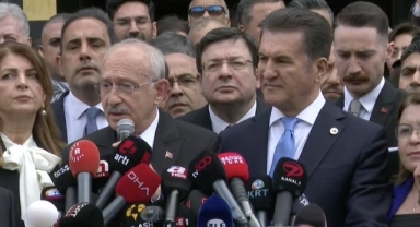 Kılıçdaroğlu-Sarıgül görüşmesi sona erdi Sarıgül: En doğru aday Kılıçdaroğlu