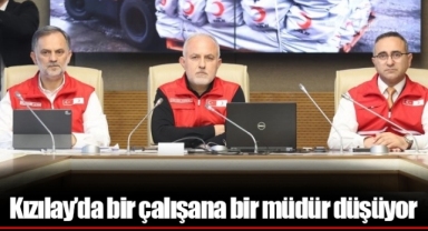 Kızılay’da bir çalışana bir müdür düşüyor