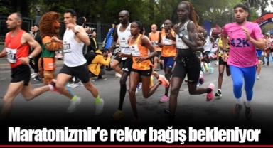 Maratonizmir'e rekor bağış bekleniyor