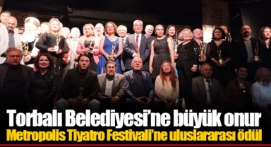 Metropolis Tiyatro Festivali’ne uluslararası ödül