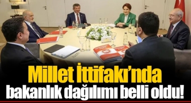 Millet İttifakı’nda bakanlık dağılımı belli oldu!