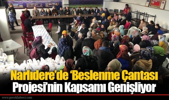 Narlıdere’de ‘Beslenme Çantası Projesi’nin Kapsamı Genişliyor