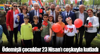 Ödemişli çocuklar 23 Nisan’ı coşkuyla kutladı