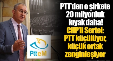 PTT’den o şirkete 20 milyonluk kıyak daha!