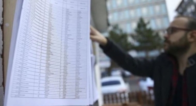 Seçmen listeleri askıdan indirildi
