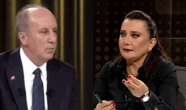 Sevilay Yılman'dan cumhurbaşkanı adayı Muharrem İnce'ye terletici sorular