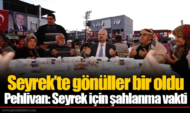 Seyrek’te gönüller bir oldu