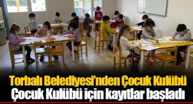 Torbalı Belediyesi’nden Çocuk Kulübü