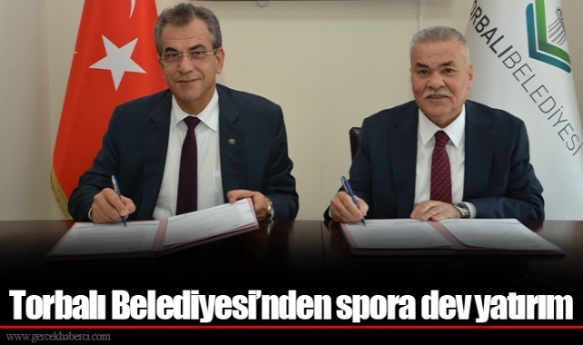 Torbalı Belediyesi’nden spora dev yatırım