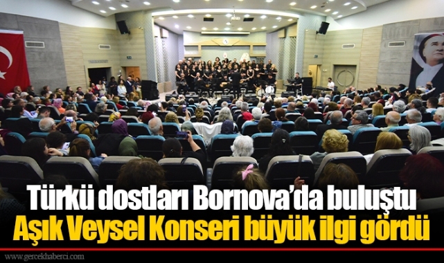 Türkü dostları Bornova’da buluştu