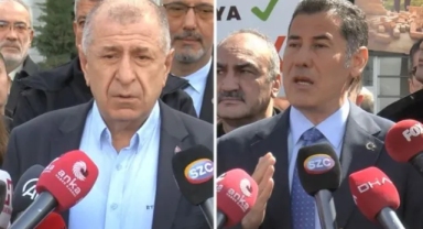 Ümit Özdağ ve Sinan Oğan'dan RTÜK önünde 'ambargo' açıklaması: 'Bir karar aldık...'