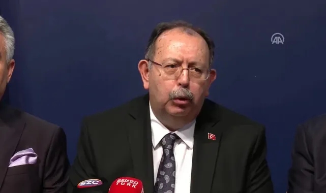 YSK Başkanı Yener, 14 Mayıs'ta oy kullanacak seçmen sayısını açıkladı