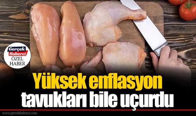 Yüksek enflasyon tavukları bile uçurdu