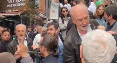 AK Parti'den milletvekili olan Hulki Cevizoğlu'na Kadıköy'de protesto