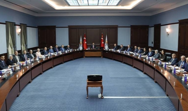 AK Parti MYK, Erdoğan başkanlığında toplandı