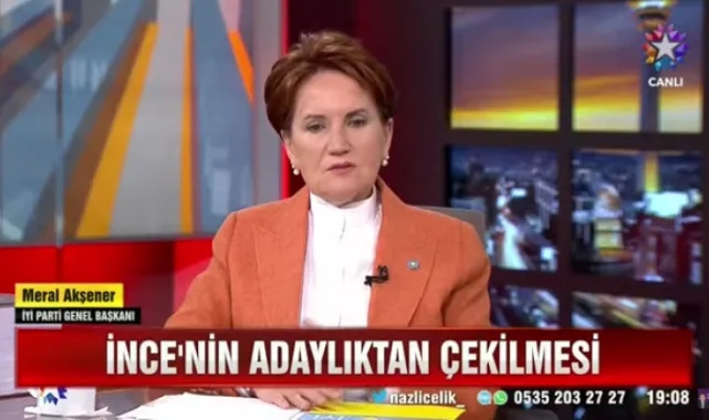 Akşener, Kılıçdaroğlu’nun İnce’yi ‘sofraya’ çağırmasını destekledi
