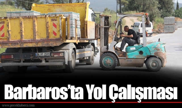 Barbaros’ta Yol Çalışması