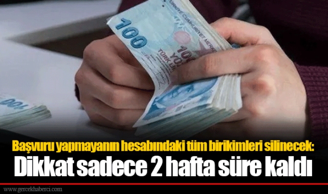 Başvuru yapmayanın hesabındaki tüm birikimleri silinecek: Dikkat sadece 2 hafta süre kaldı
