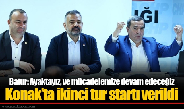 Batur: Ayaktayız, ve mücadelemize devam edeceğiz