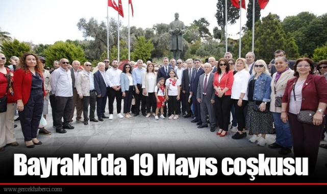 Bayraklı’da 19 Mayıs coşkusu