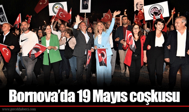 Bornova’da 19 Mayıs coşkusu