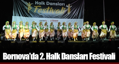 Bornova'da 2. Halk Dansları Festivali