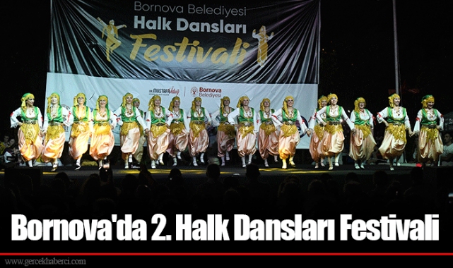 Bornova'da 2. Halk Dansları Festivali