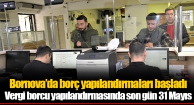 Bornova’da borç yapılandırmaları başladı