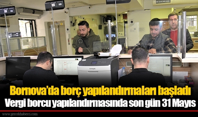 Bornova’da borç yapılandırmaları başladı