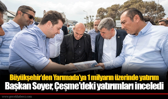 Büyükşehir’den Yarımada’ya 1 milyarın üzerinde yatırım
