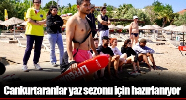 Cankurtaranlar yaz sezonu için hazırlanıyor