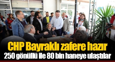 CHP Bayraklı zafere hazır