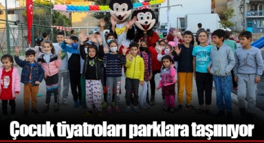 Çocuk tiyatroları parklara taşınıyor