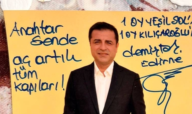 Demirtaş: Anahtar sende, aç artık tüm kapıları!