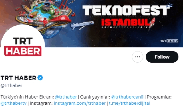 Devletin televizyonu Erdoğan'ın damandının etkinliğini kapak fotoğrafı yaptı