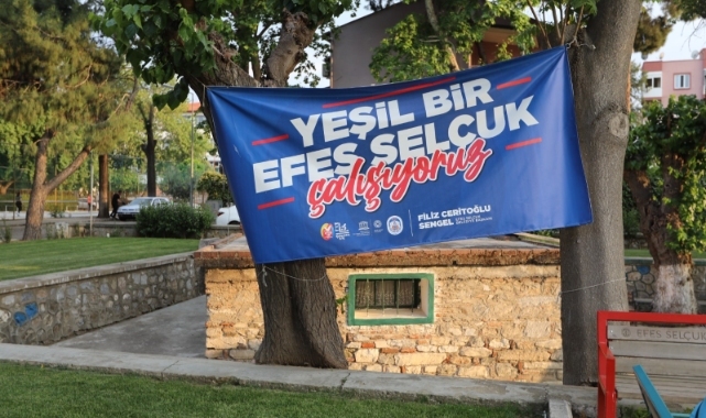 Efes Selçuk Belediyesi’nin “Yeşil Bir Efes Selçuk" pankartı yasaklandı