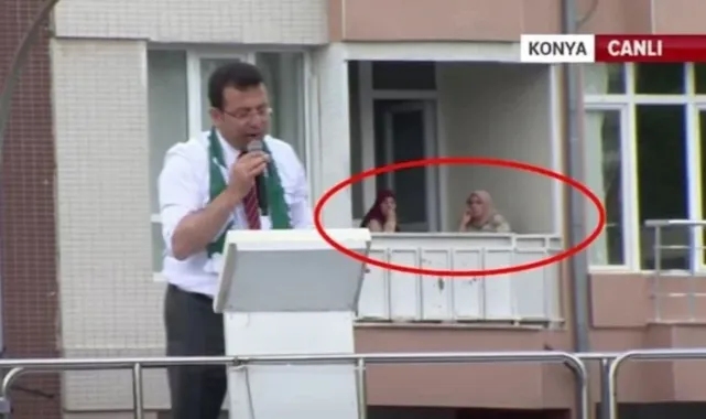 Ekrem İmamoğlu’nun Konya mitinginde gülümseten anlar