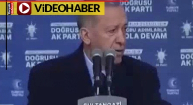 Erdoğan'dan mitingde şaşırtan sözler: Bana küfür ettirmeyin!