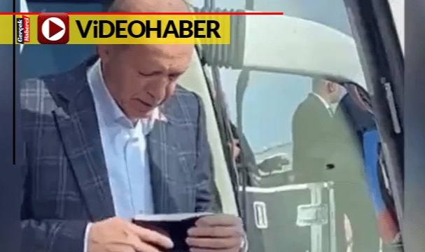 Erdoğan'ın dolu cüzdanı dikkat çekti