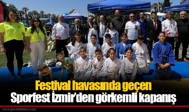 Festival havasında geçen Sporfest İzmir’den görkemli kapanış