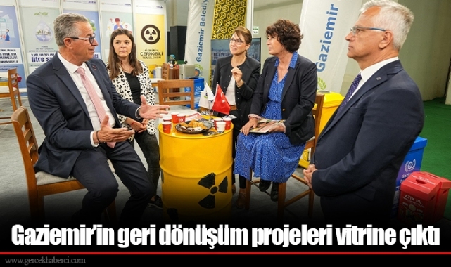 Gaziemir’in geri dönüşüm projeleri vitrine çıktı