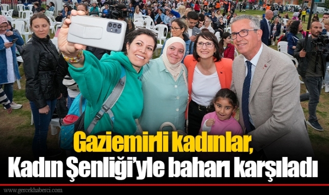 Gaziemirli kadınlar, Kadın Şenliği’yle baharı karşıladı