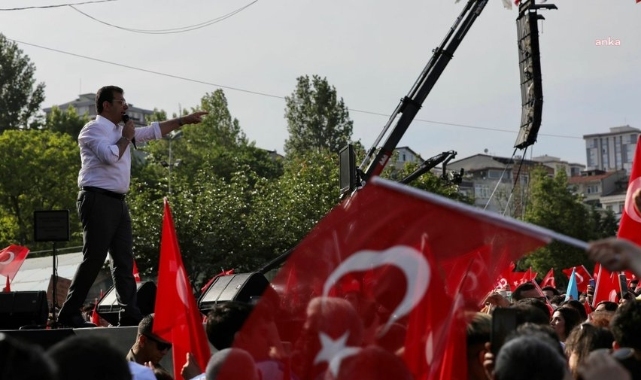 İmamoğlu, Bağcılar'da Erdoğan'a seslendi: Montaj video için çık milletten özür dile