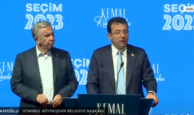 İmamoğlu ve Yavaş, kendilerine gelen oy oranlarını açıkladı: İkinci tura kalabiliriz