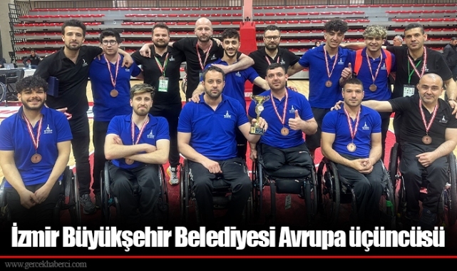 İzmir Büyükşehir Belediyesi Avrupa üçüncüsü