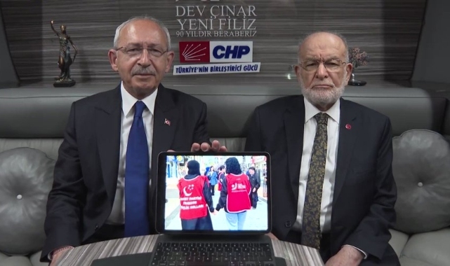 Kılıçdaroğlu Karamollaoğlu ile kameraların karşısına geçti