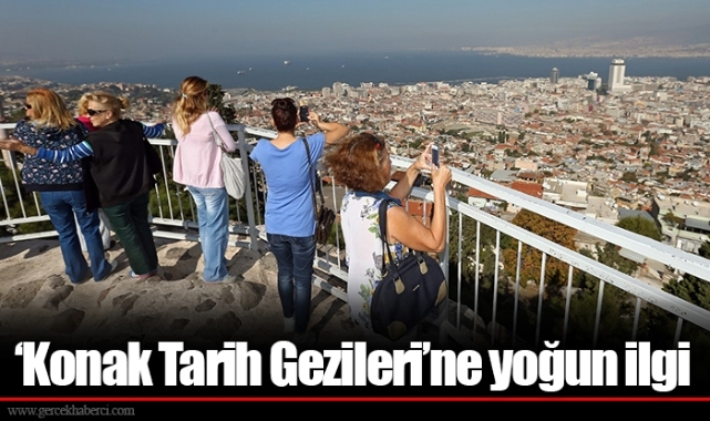 ‘Konak Tarih Gezileri’ne yoğun ilgi