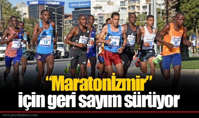 “Maratonİzmir” için geri sayım sürüyor