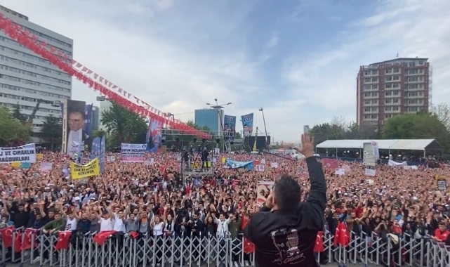 Millet İttifakı'ndan Ankara'da son miting... Yüz binler Tandoğan Meydanı'nda