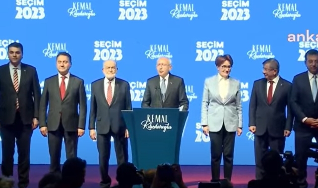 Millet İttifakı’nın 6 lideri bir arada; Kılıçdaroğlu'ndan "2.turda mutlaka ama mutlaka kazanacağız" açıklaması